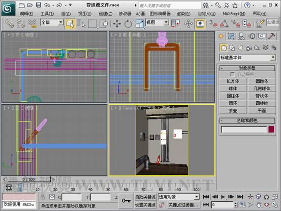 3dsnbsp;max基础材质初学者必读（15）——设置砖墙纹理 - 情缘心语 - 手机天堂 软件世界